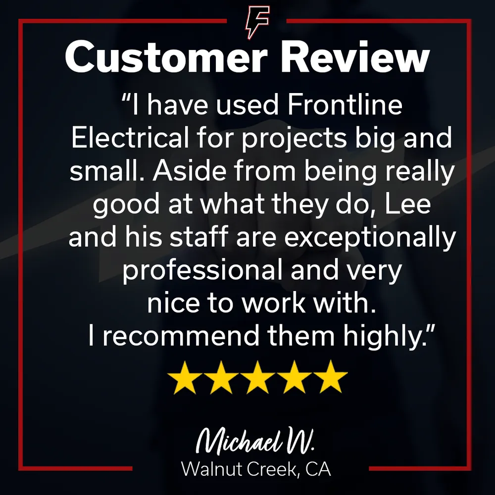 Slide of Frontline Electrical Services