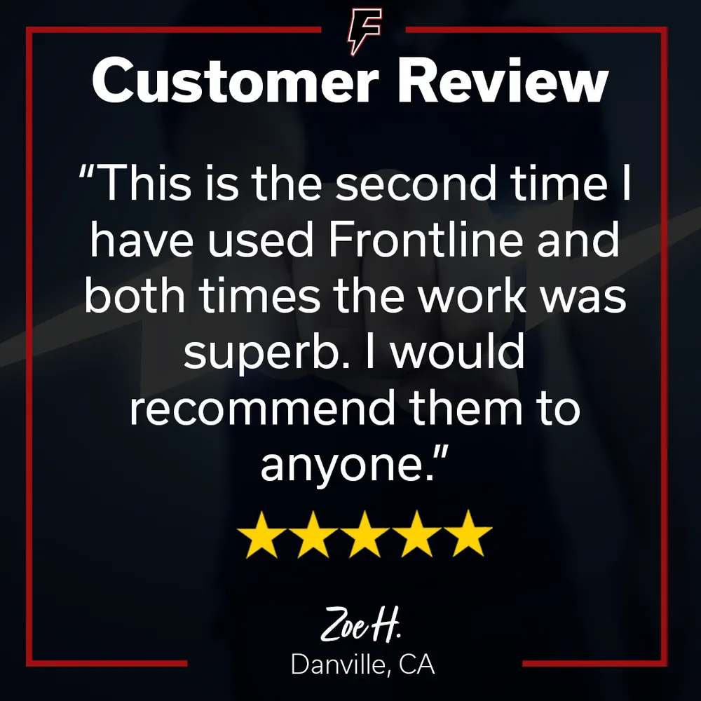 Slide of Frontline Electrical Services