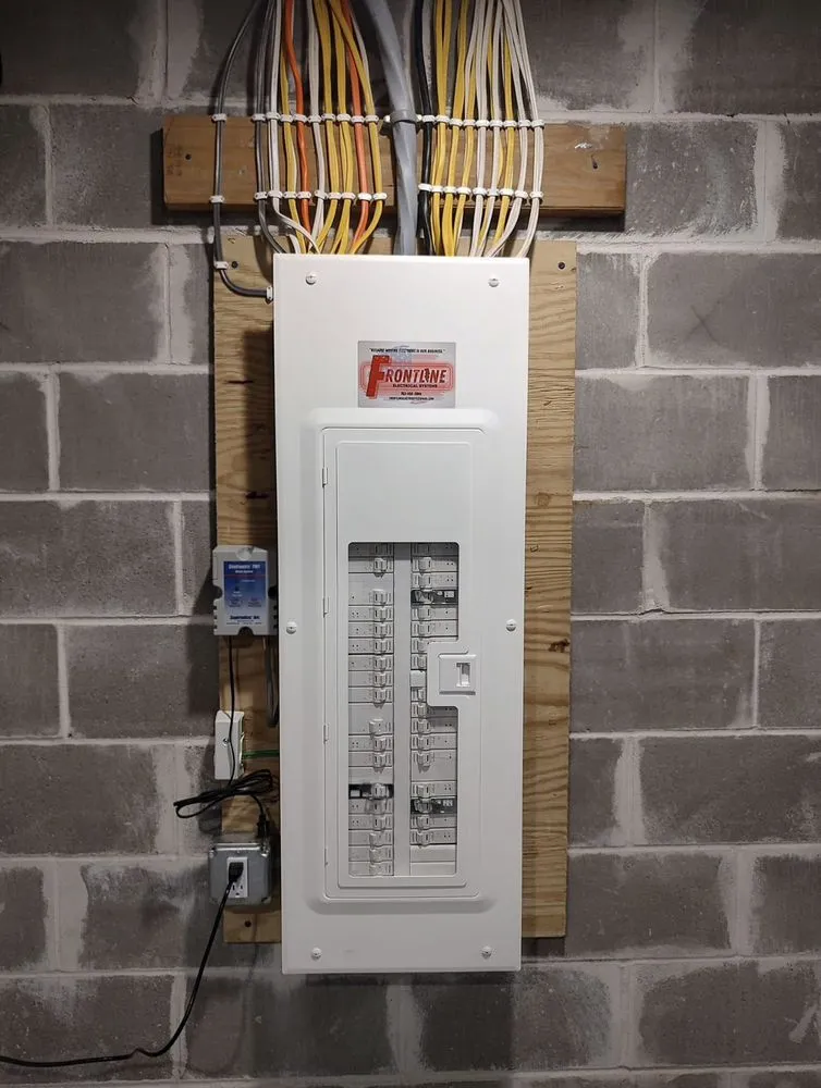 Slide of Frontline Electrical Systems