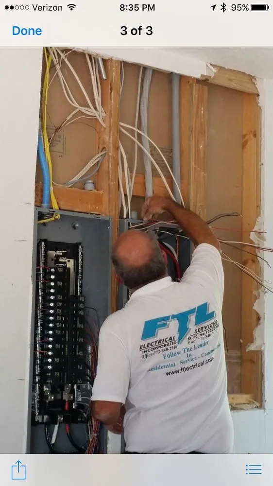 Slide of FTL Electrical Services