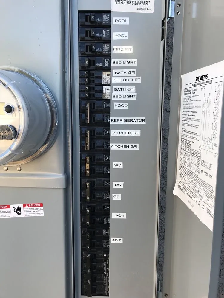 Slide of Fullerton Electric