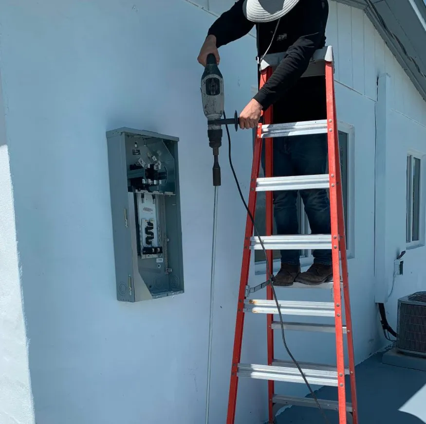 Slide of Fuze Electrical Services.