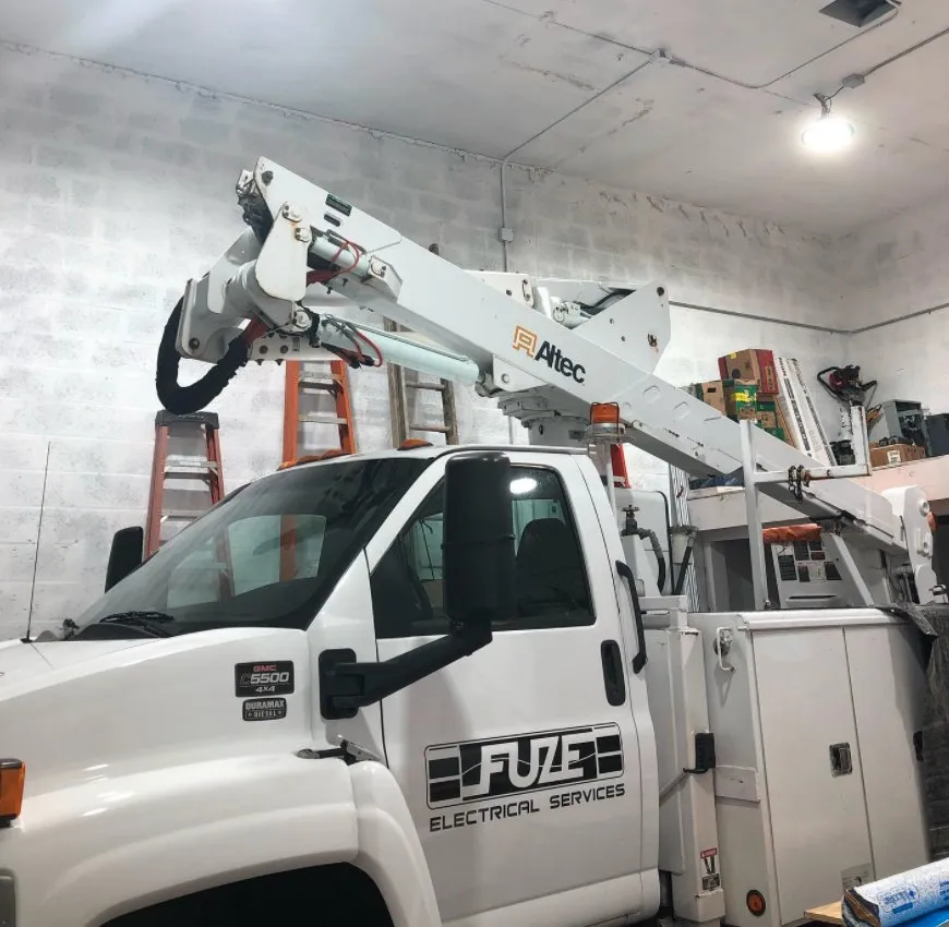 Slide of Fuze Electrical Services.