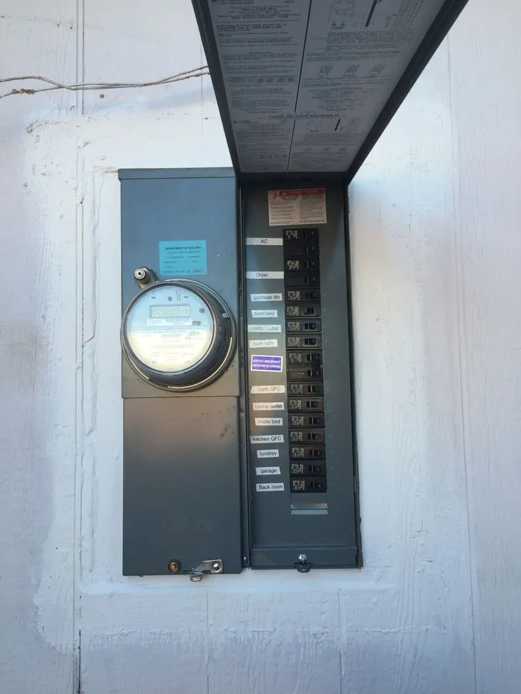 Slide of G & V Electric