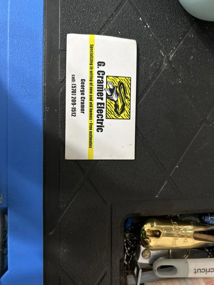 Slide of G Cramer Electric