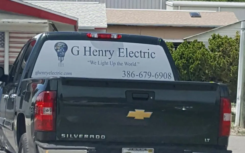 Slide of G Henry Electric