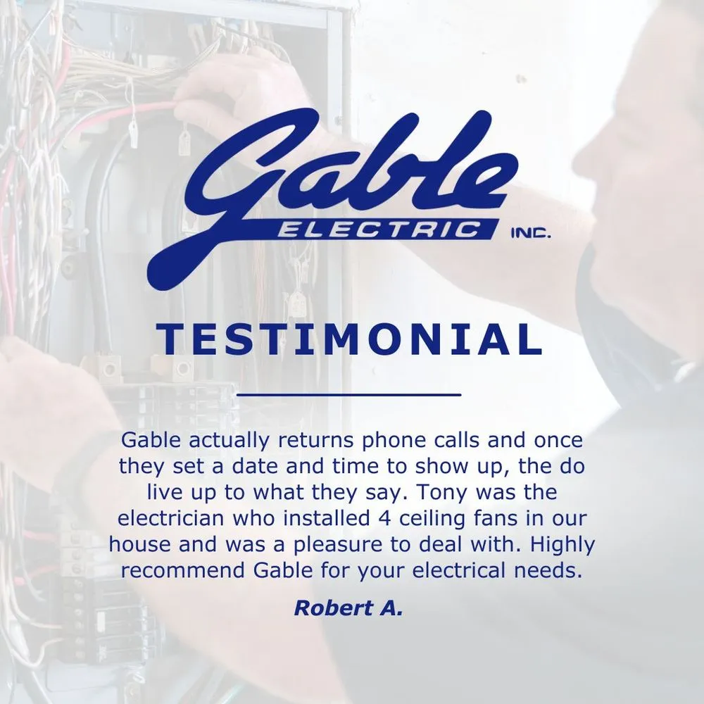 Slide of Gable Electric