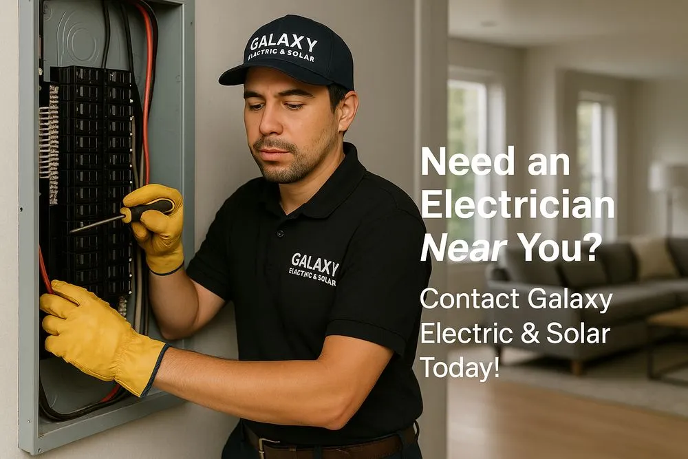 Slide of Galaxy Electric & Solar