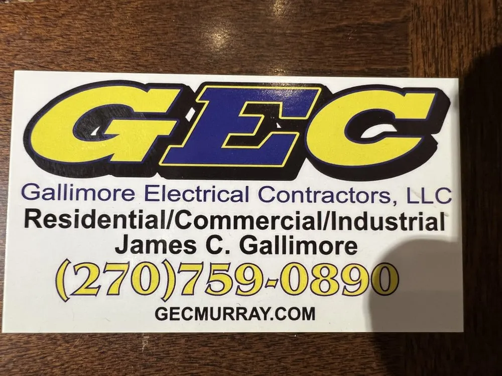 Slide of Gallimore Electrical Contractors