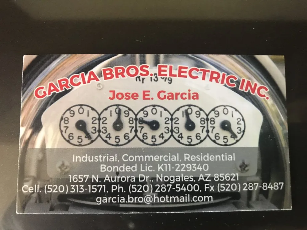 Slide of Garcia Bros Electric