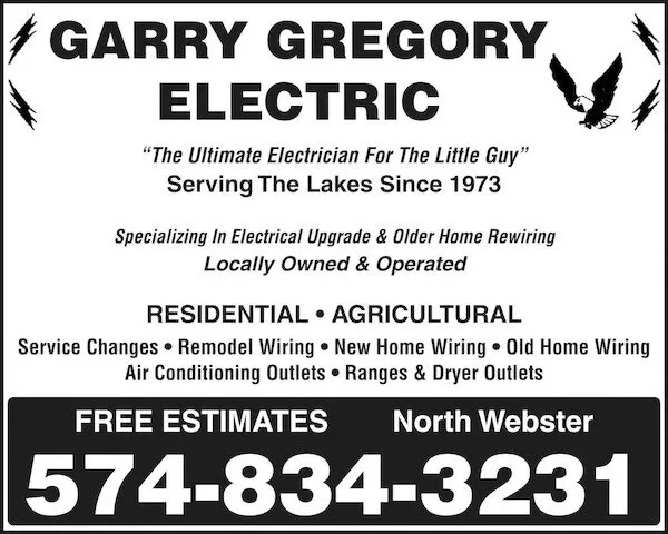 Emergency electrician providing electrical repair in North Webster, IN - Garry Gregory Electric