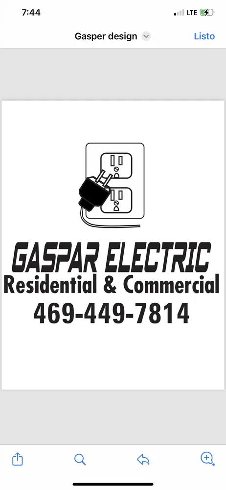 Slide of Gaspar Electric