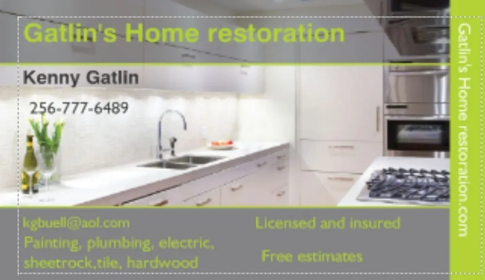 Slide of Gatlin's Home Restoration