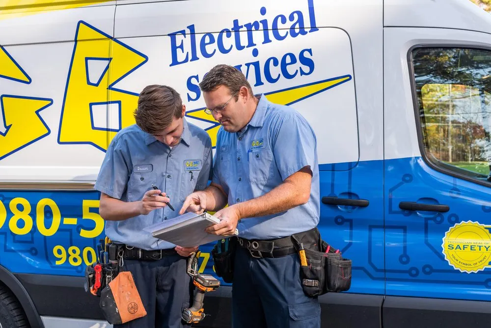 Slide of GB Electrical Services