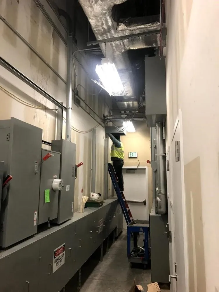 Slide of GE Electrical Services