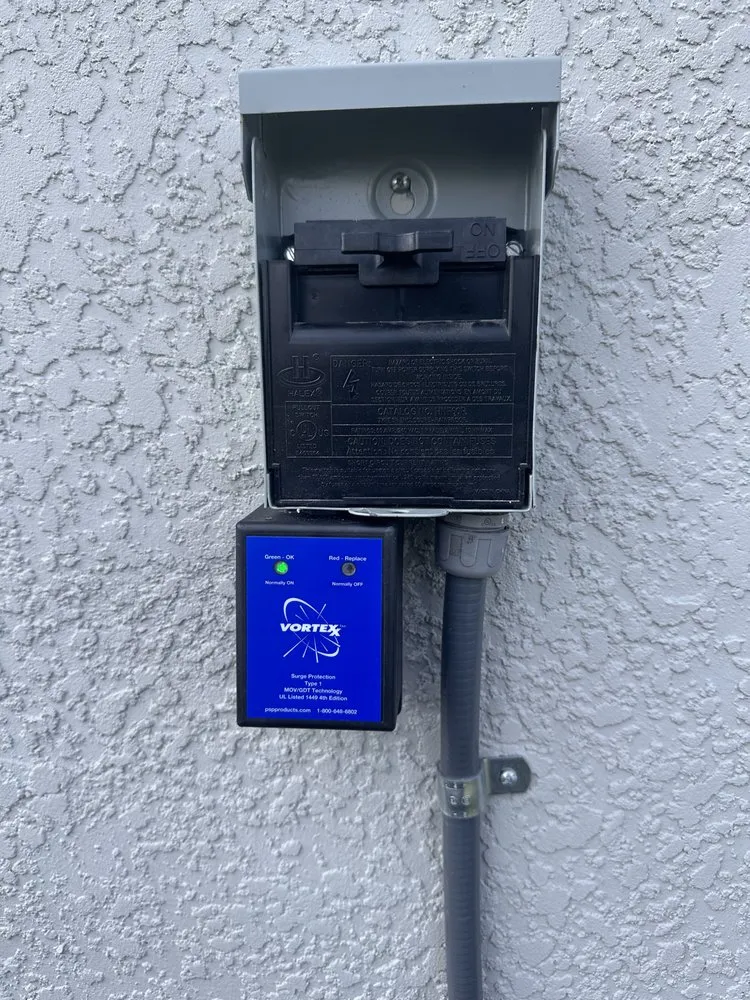 Emergency electrical service for homes in emergency electrical service, by