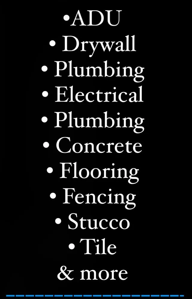 Slide of General Construction