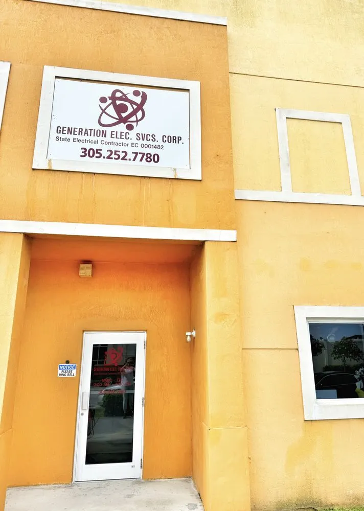 Slide of Generation Electrical Services