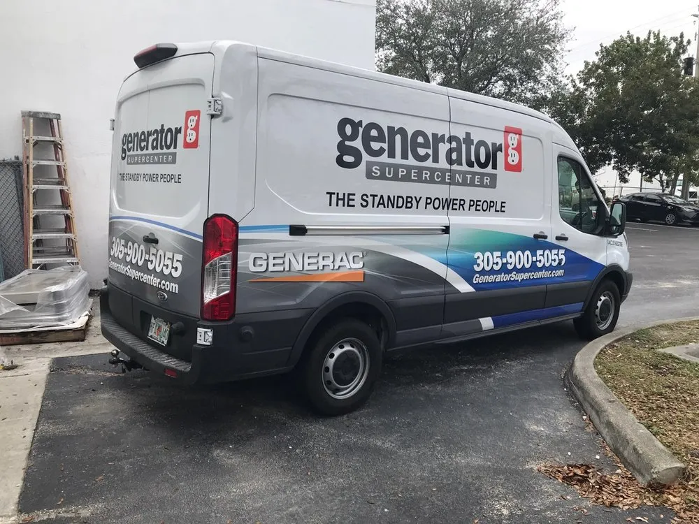 Slide of Generator Supercenter
