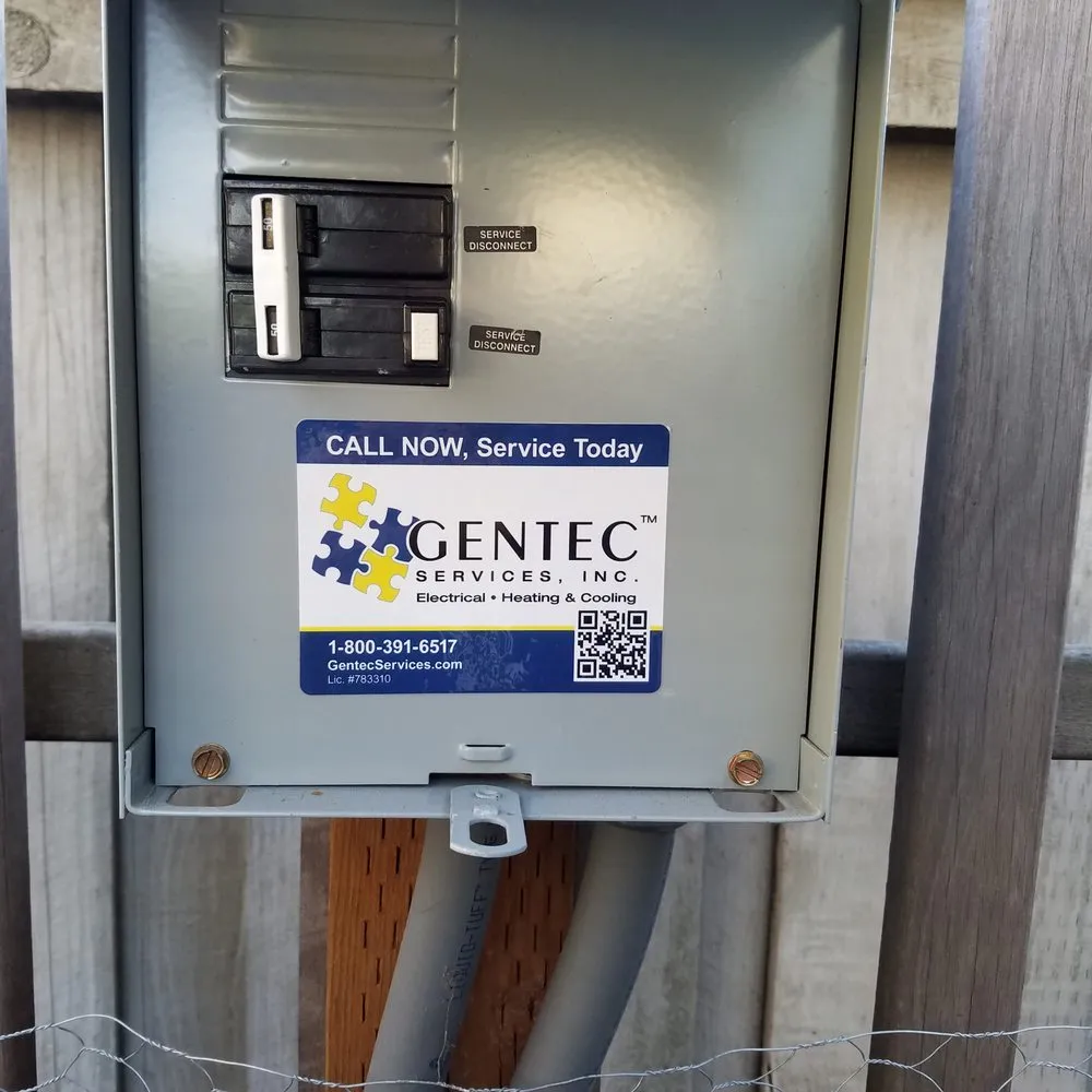 Slide of GENTEC Services