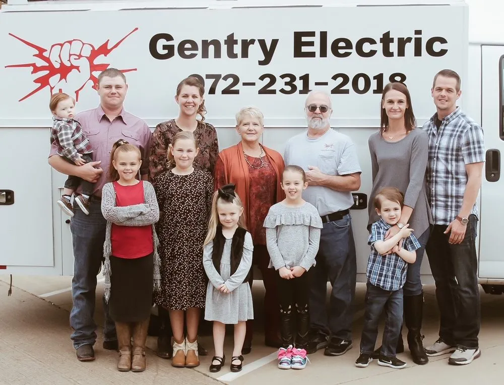 Slide of Gentry Electric Company