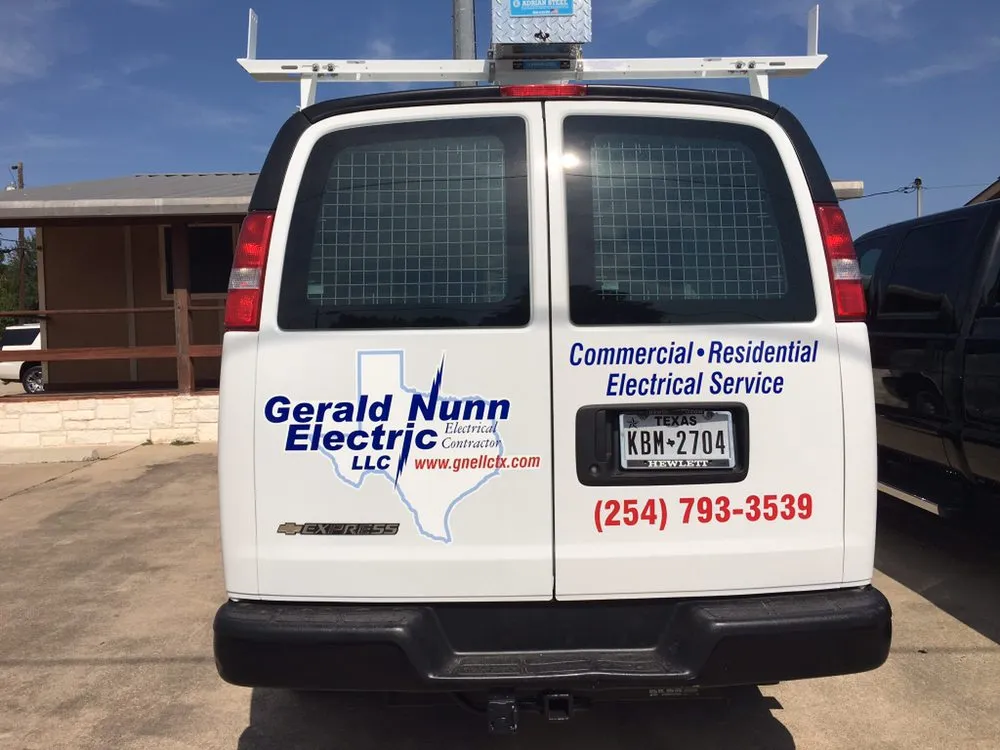 Slide of Gerald Nunn Electric