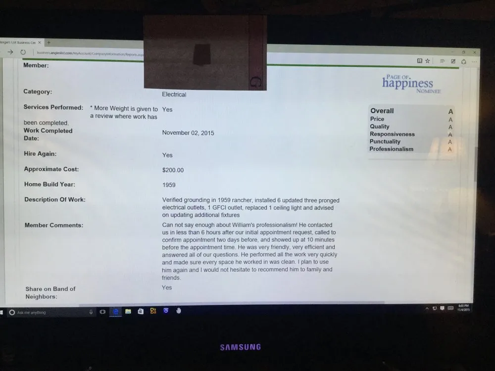 Slide of Gerber Electrical