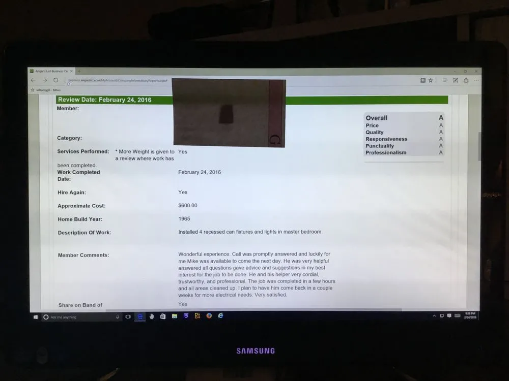 Slide of Gerber Electrical