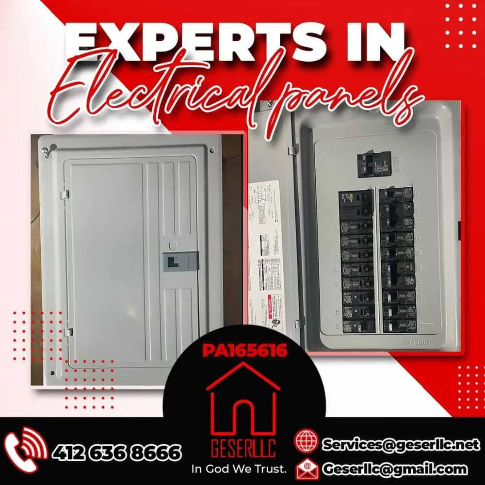 Licensed electrician providing circuit breaker repair in Belle Vernon, PA - Geser