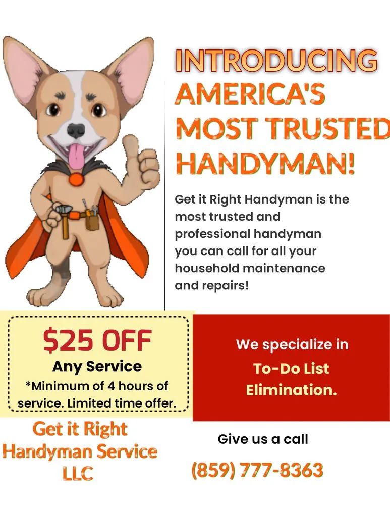 Slide of Get it Right Handyman Service