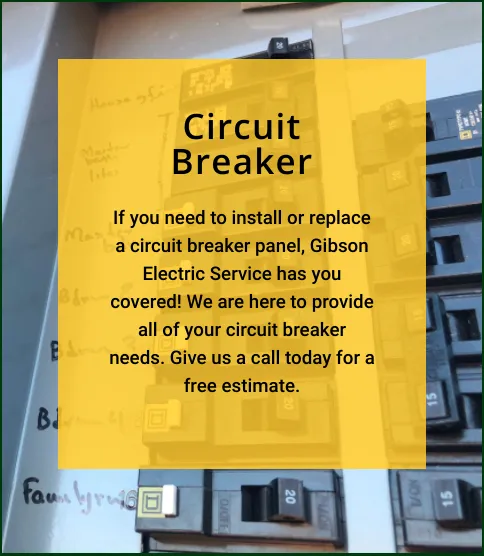 Slide of Gibson Electric Service