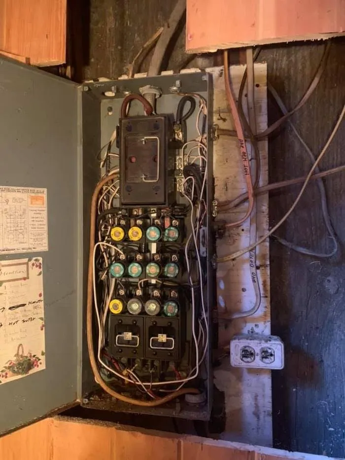 Slide of Gilbert Electric