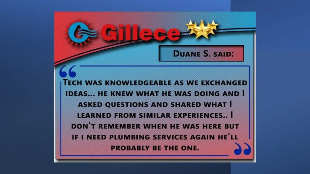 Slide of Gillece Services