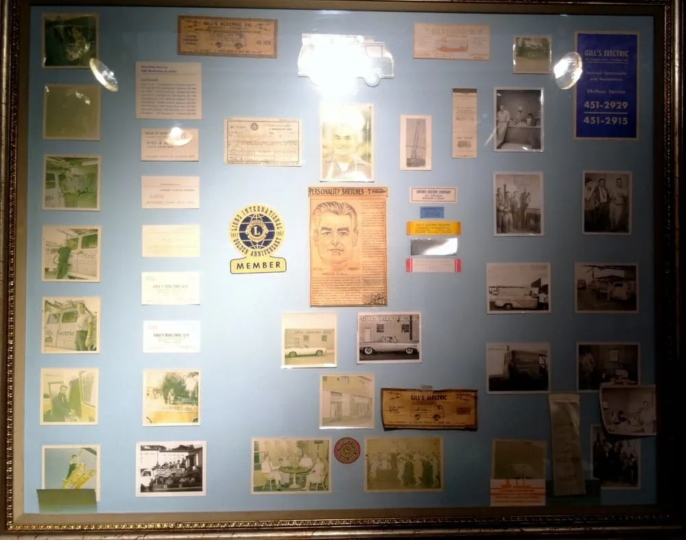Slide of Gill's Electric Co