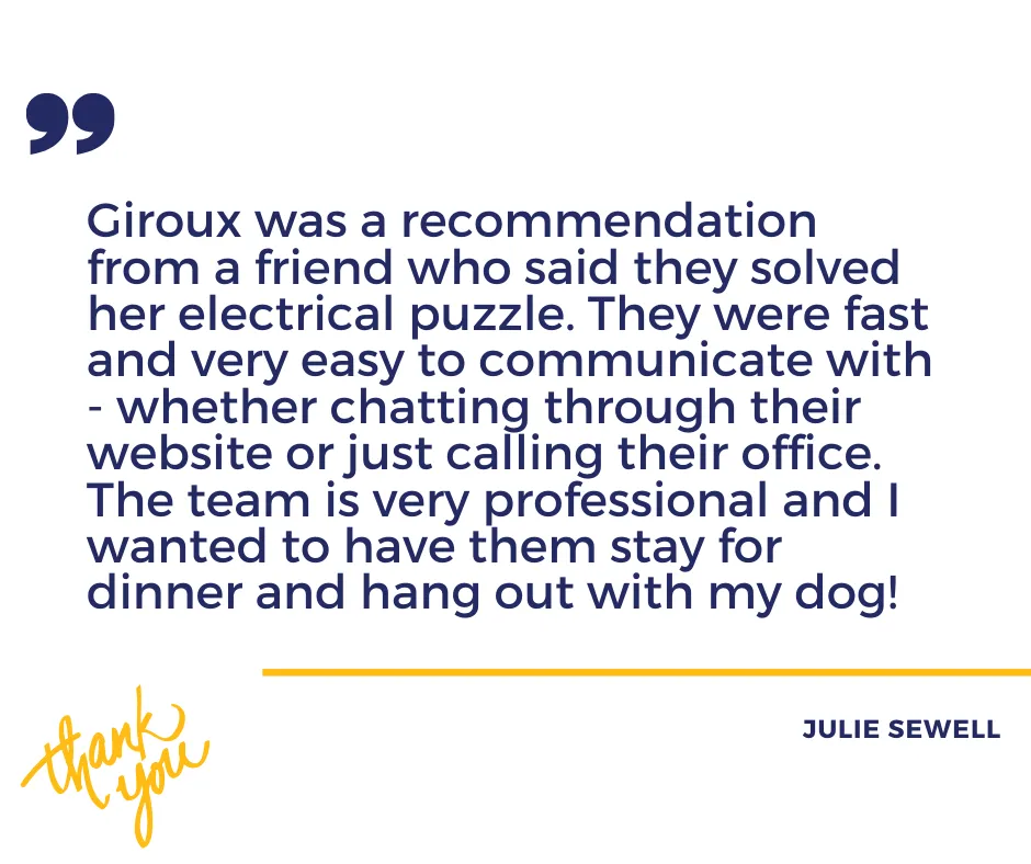 Slide of Giroux Electrical Contractors