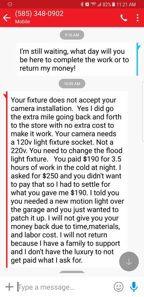 Slide of GLO Electric