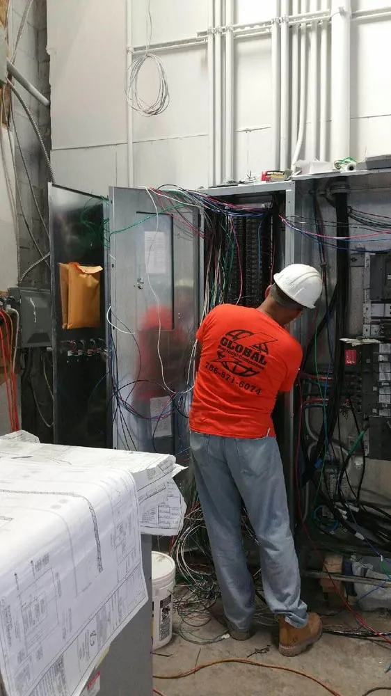 Slide of Global Electrical Contractor