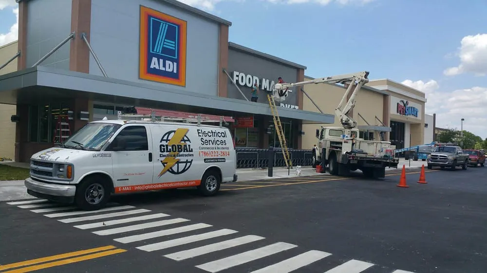 Slide of Global Electrical Contractor