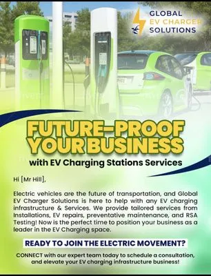 Global EV Charger Solutions Logo