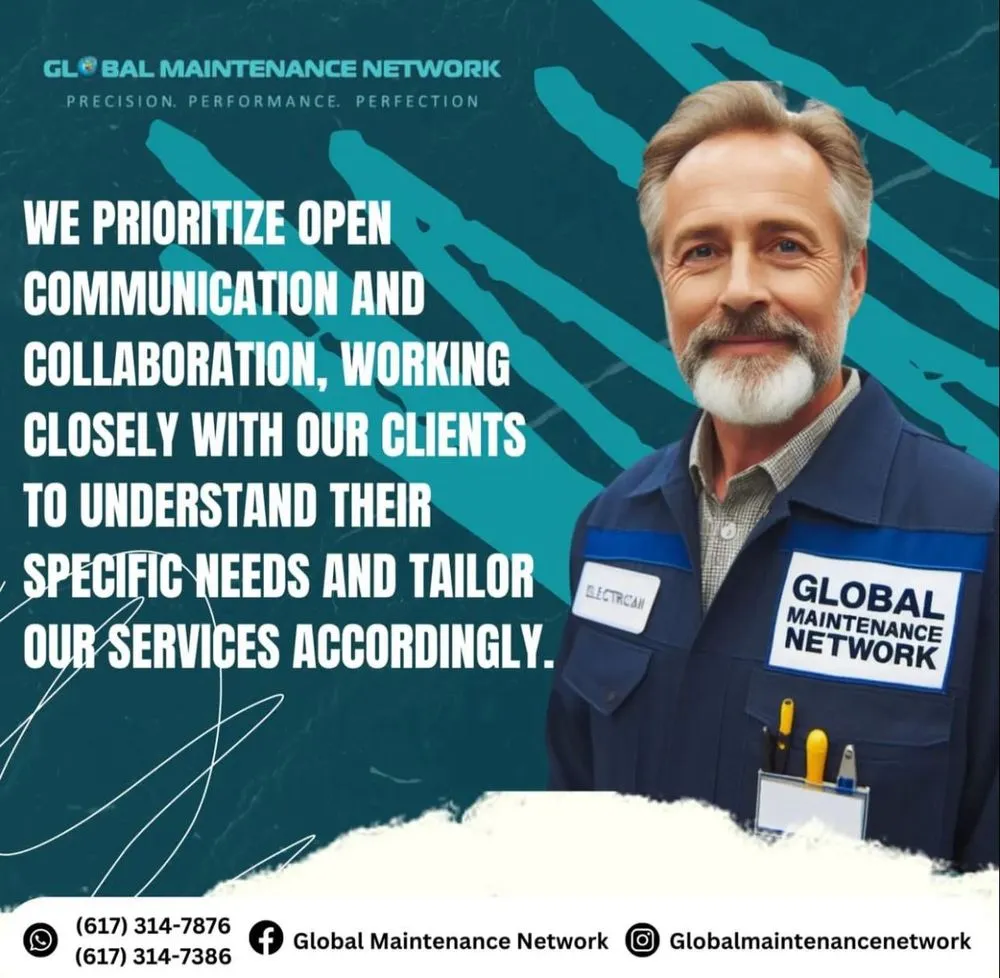 Slide of Global Maintenance Network