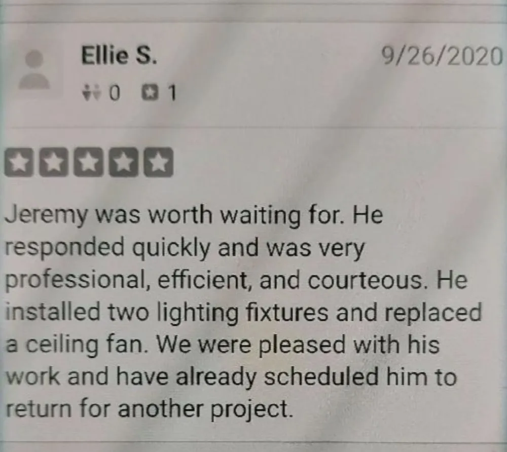 Slide of G&N Electrical and Lighting Services