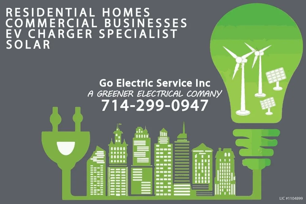 Slide of Go Electric Service