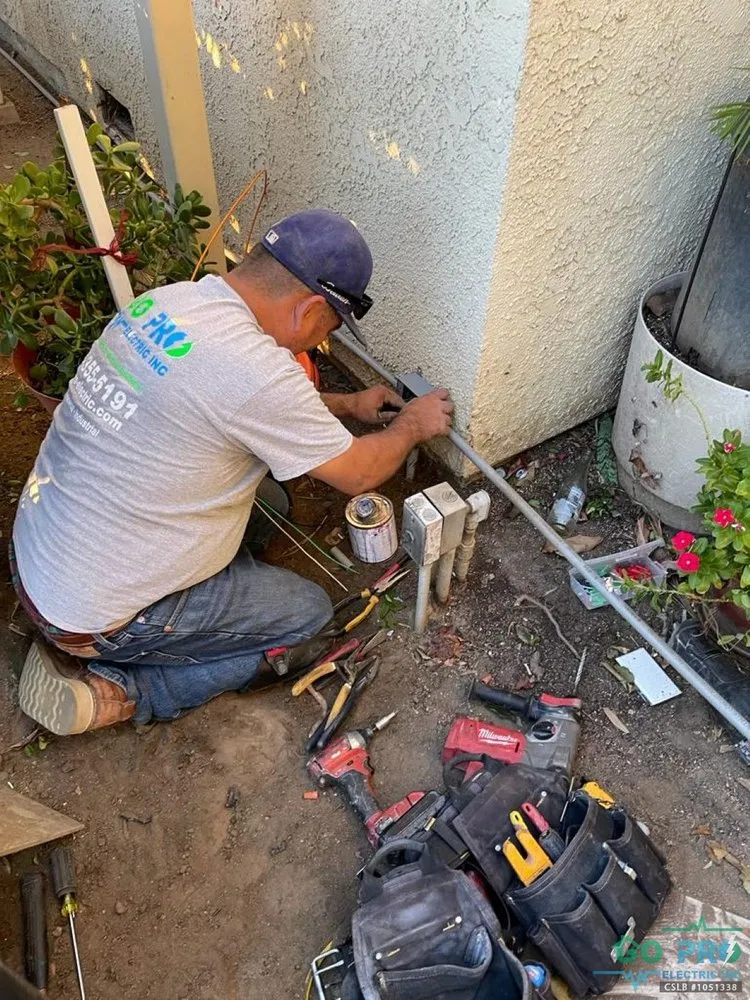 Slide of Go Pro Electric