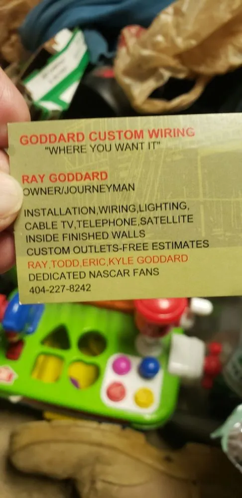 Slide of Goddard Custom Wiring And Installation
