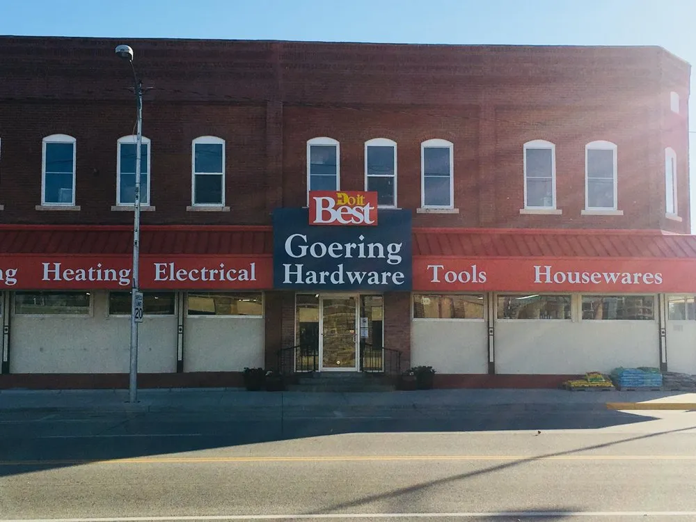 Slide of Goering Hardware Company