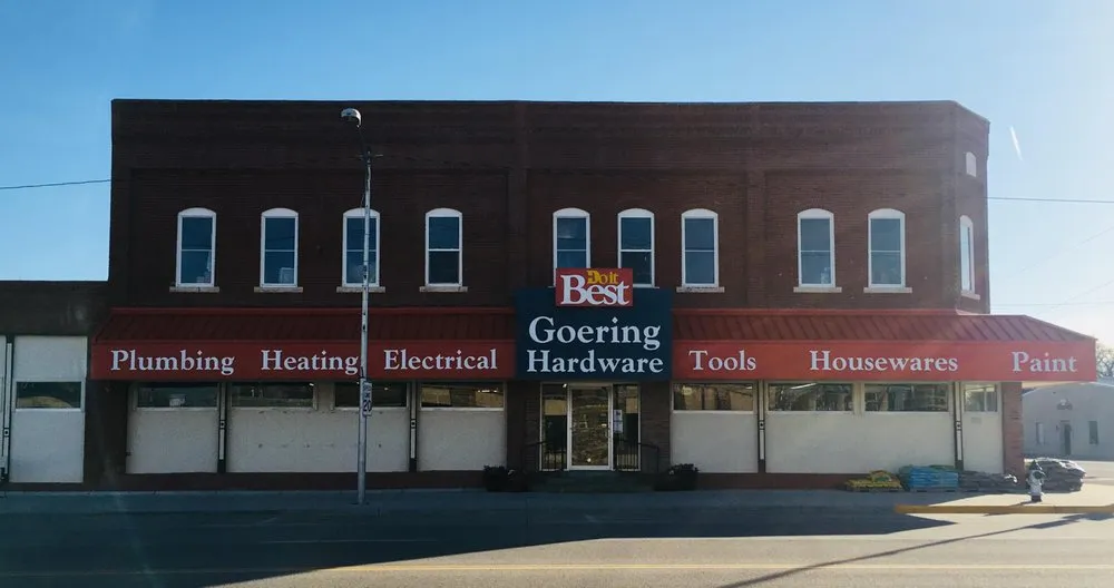 Slide of Goering Hardware Company