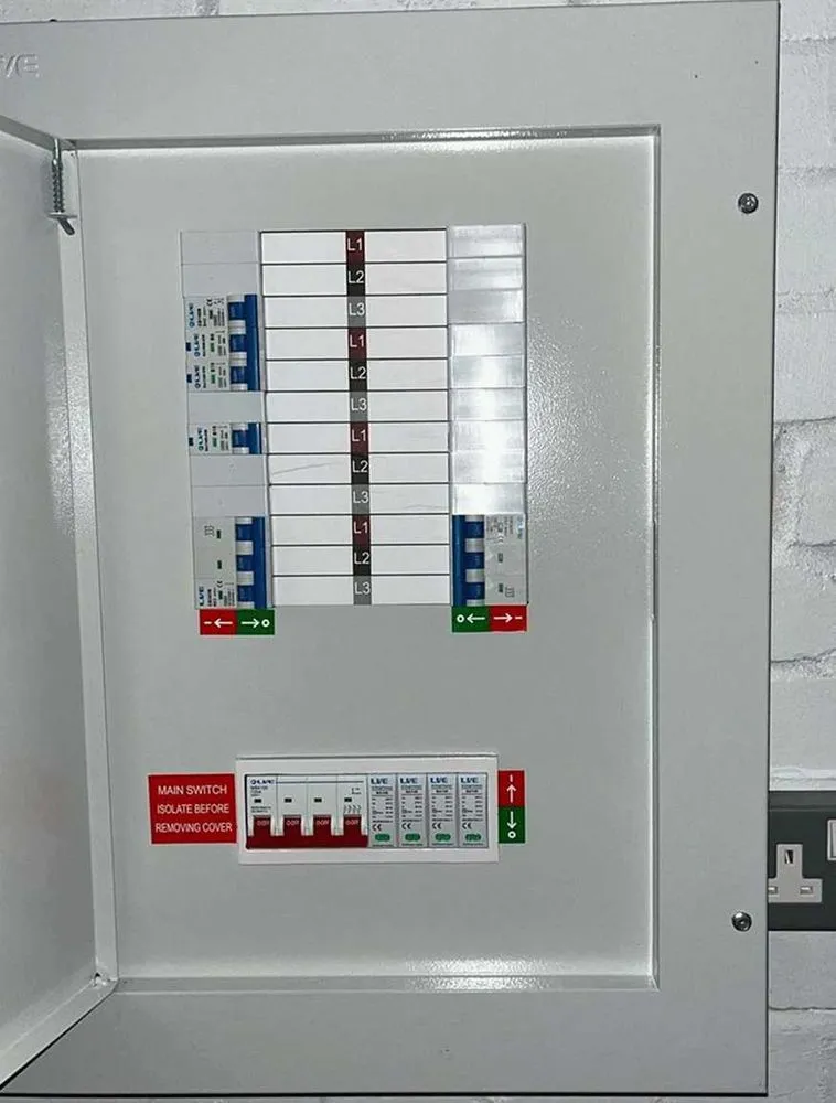 Slide of Gold River Electric