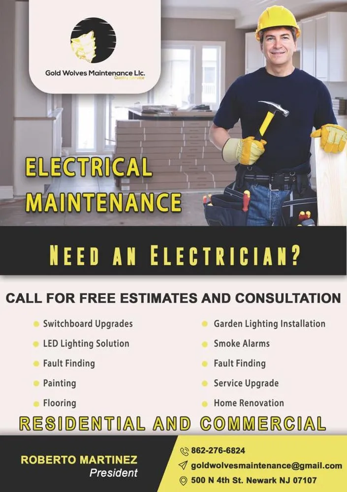 Slide of Gold Wolves Maintenance