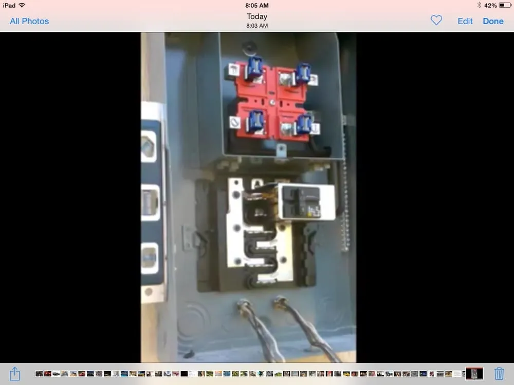 Slide of Golden Electric