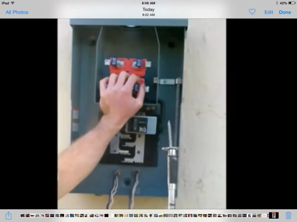 Slide of Golden Electric